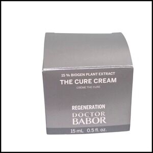 Doctor Babor The Cure Cream Regeneration 15ml 0.5 fl oz 15 Biogen Plant Extract